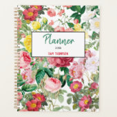 Floral Rozen  lentestuin Planner (Voorkant)
