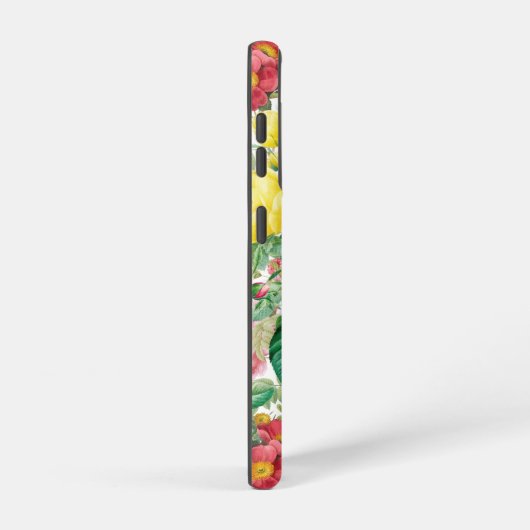 Floral Rozen  lentestuin Samsung Galaxy Hoesje (Rechterkant)