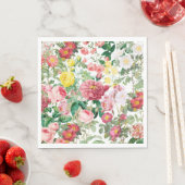 Floral Rozen  lentestuin Servet (Insitu)