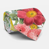 Floral Rozen  lentestuin Stropdas (Opgerold)