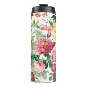 Floral Rozen  lentestuin Thermosbeker (Voorkant)