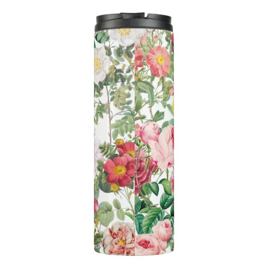 Floral Rozen  lentestuin Thermosbeker (Achterkant)