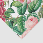 Floral Rozen  lentestuin Tissuepapier (Detail)