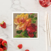 Floral Rozen  papier servetten (Insitu)