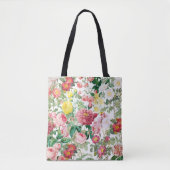 Floral Rozen Spring Garden Tote Bag (Voorkant)