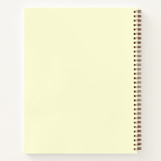  Floral Rozen Wedding Planner Notitieboek (Achterkant)