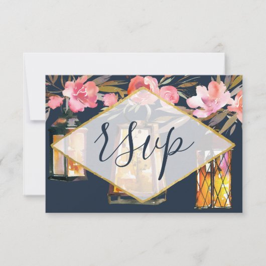 Floral RSVP (Voorkant)
