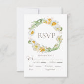Floral RSVP (Voorkant)