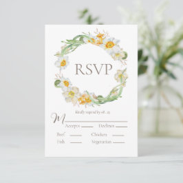 Floral RSVP