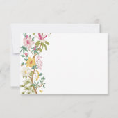 Floral  RSVP-kaarten RSVP Kaartje (Achterkant)
