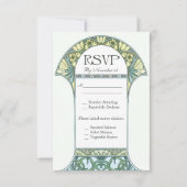  Floral RSVP Wedding Cards VII Kaartje (Voorkant)