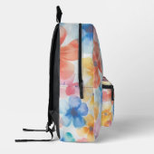 Floral Rugzak – Stijlvolle Luiertas voor mama (Links)