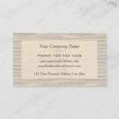  Floral Rustic Elegant Waterverf Visitekaartje (Achterkant)