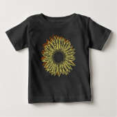 Floral Rustic Sunflower Light Hand Drawn (Voorkant)