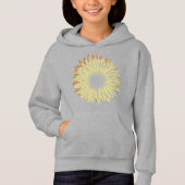 Floral Rustic Sunflower Light Hand Drawn (Voorkant)