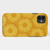 Floral Rustic Sunflower Light Hand Drawn Case-Mate iPhone Case (Achterkant (horizontaal))