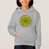 Floral Rustic Yellow Sunflower Hand getekend (Voorkant)