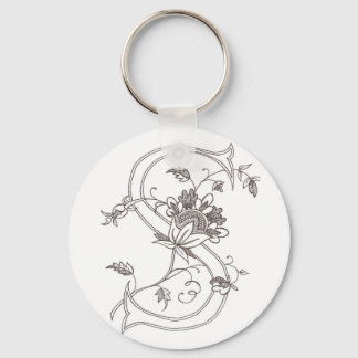 Floral S Sleutelhanger