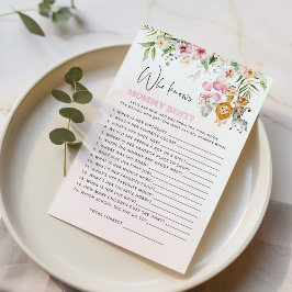 Floral safari Dieren die het beste van mama weten