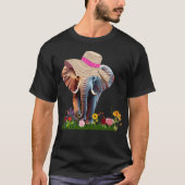 Floral Safari Diva T-shirt (Voorkant)