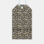 Floral Safari Verjaardag Dank u Label Cadeaulabel (Achterkant)