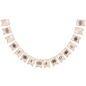 Floral Safari wild one baby shower gold Vlaggetjes (Alle)