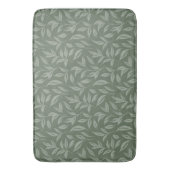 Floral Sage Green Badmat (Voorkant Verticaal)