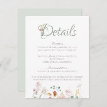 Floral Sage Green Blush Greenery Elegant