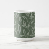 Floral Sage Green Koffiemok (Center)