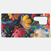 Floral Samsung Galaxy Hoesje (Achterkant horizontaal)