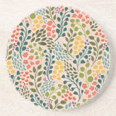 Floral Sandstone Onderzetter (Voorkant)