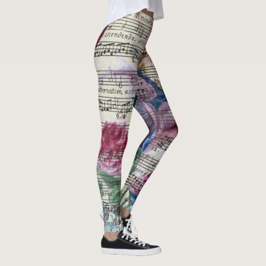 Floral Sangen Leggings (Rechts)