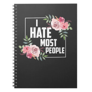 Floral Sarcasm ongepaste Gezegden bloemen Notitieboek