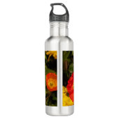 Floral Save Our Planet Flowers Natuur Waterfles (Achterkant)