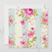 Floral Save The Date (Achterkant)