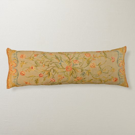 Floral Savonnerie Roos Tulip Greenery  Lichaamskussen (Achterkant)