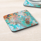 Floral schilderen onderzetter (Linkerzijde)