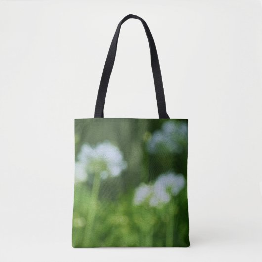 Floral schilderen tote bag (Voorkant)