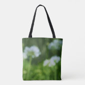 Floral schilderen tote bag (Achterkant)