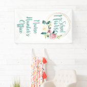  Floral School verpleegdeur kantoor Spandoek (Insitu)