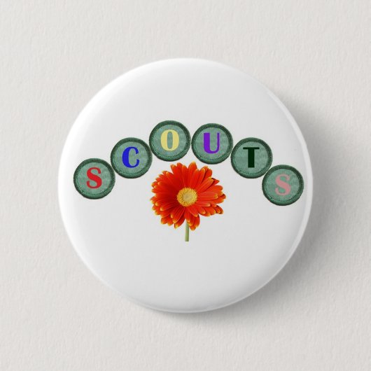Floral Scouting Button (Voorkant)