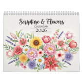 Floral Scripture Calendar  Kalender (Hoes)