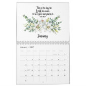 Floral Scripture Calendar  Kalender (Jan 2027)