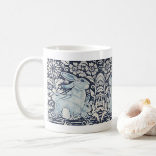 Floral Scroll Bunny Koffiemok