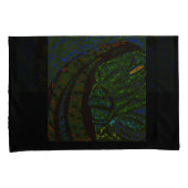 Floral Sea Monster Pillow Cases Kussensloop (Voorkant-Rechts)