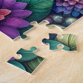 Floral Sea Turtle Legpuzzel (Zijkant)