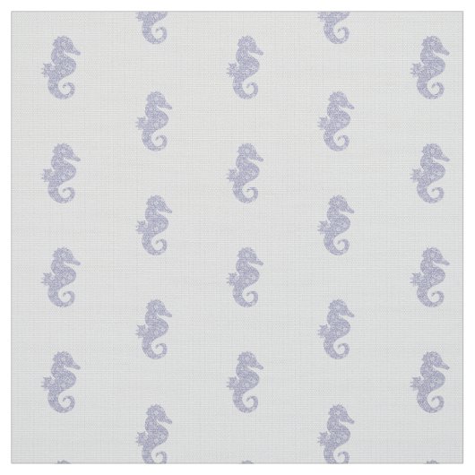 Floral Seahorse Stof (Swatch)