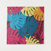 Floral seamless pattern. Background from bright le Wandkleed (Voorkant (horizontaal))