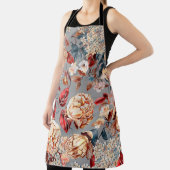 Floral seamless pattern, background In art nouveau Schort (Insitu)
