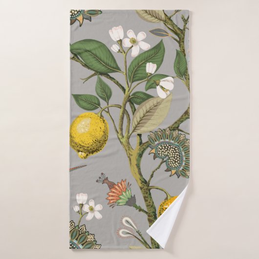 Floral seamless pattern. Botanical wallpaper. Plan Badhanddoek (Badhanddoek)